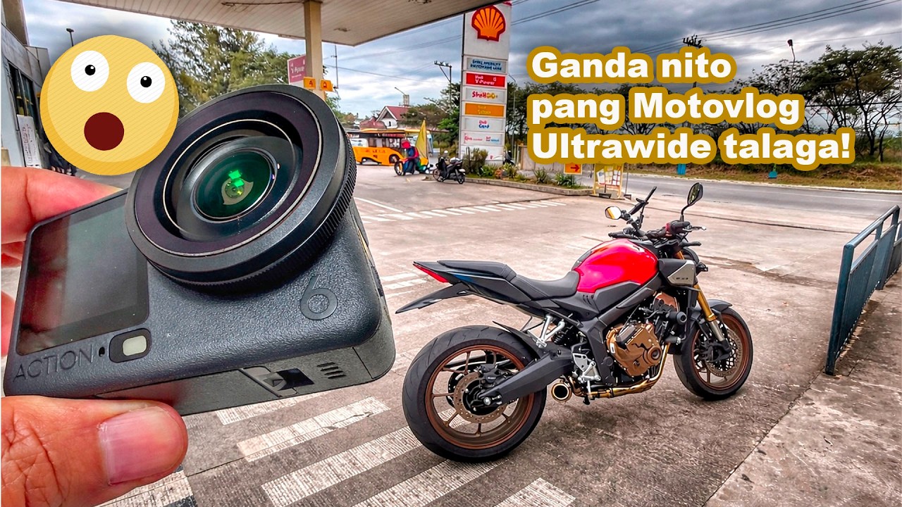Solid POV! DJI Action 6 UltraWide Lens Test | Honda CB650R eClutch