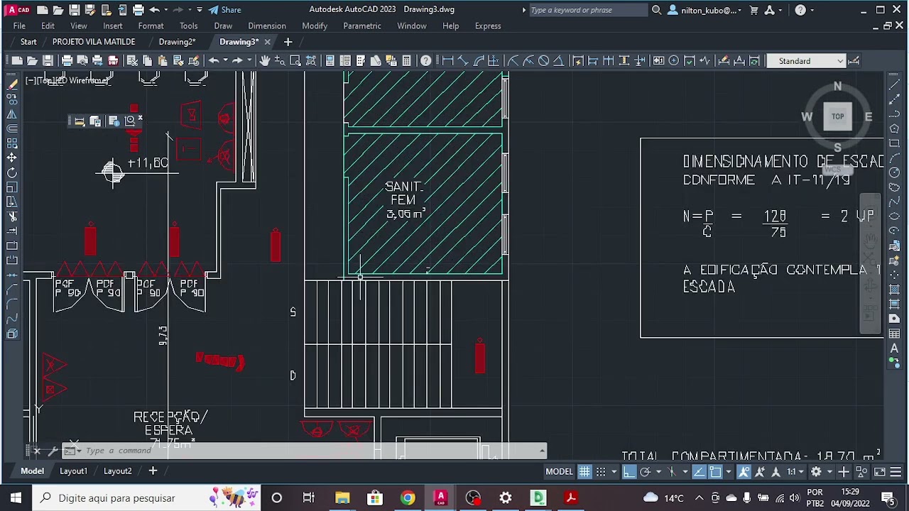 COMO TRANSFORMAR ARQ EM DWF PARA PDF E DEPOIS PARA DWG E AJUSTAR A ESCALA