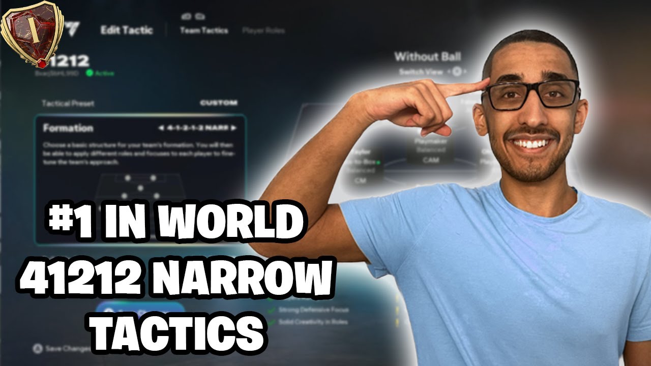 #1 В МИРЕ ЭЛИТНЫЙ ДИВИЗИОН 41212 CUSTOM TACTICS FC26