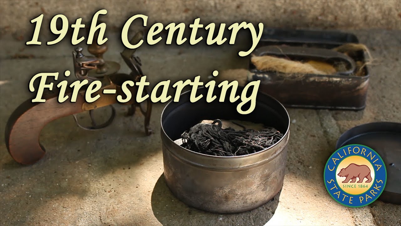 Starting a Fire with Flint and Steel