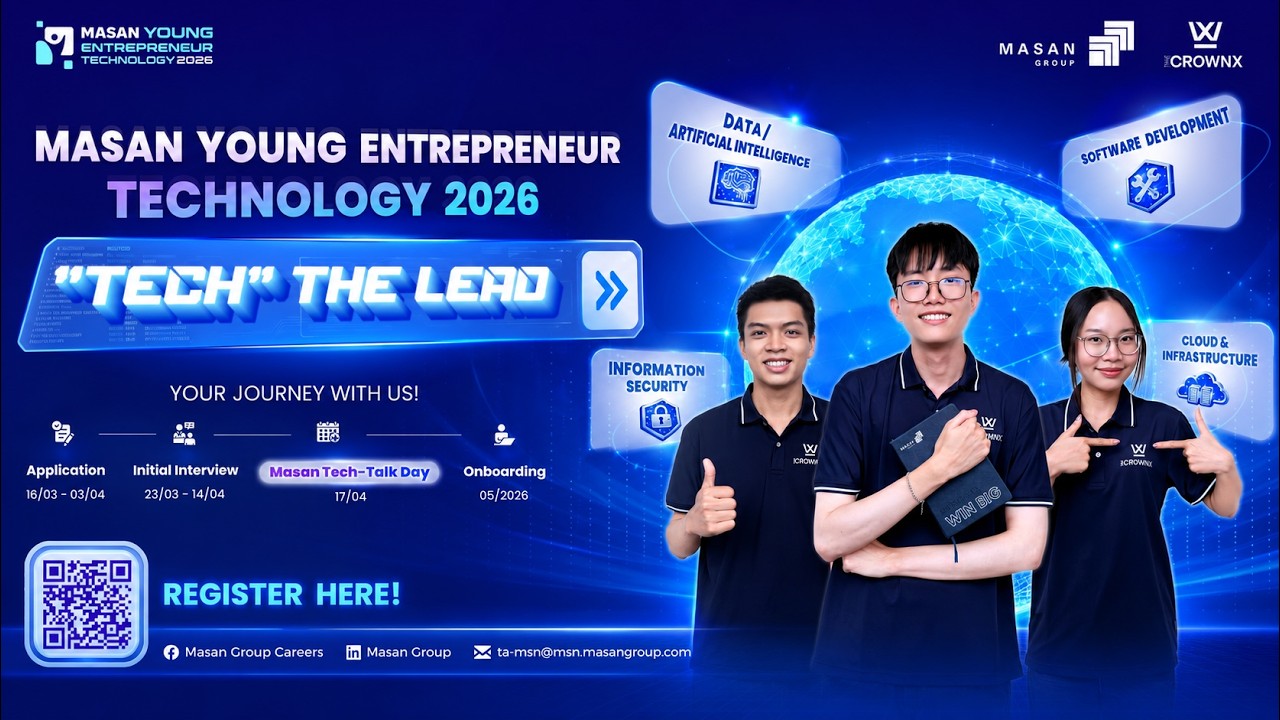 Masan Tech-Talk Day &ndash; Khi Tinh Thần C&ocirc;ng Nghệ Được Đưa V&agrave;o Kh&ocirc;ng Gian Sự Kiện