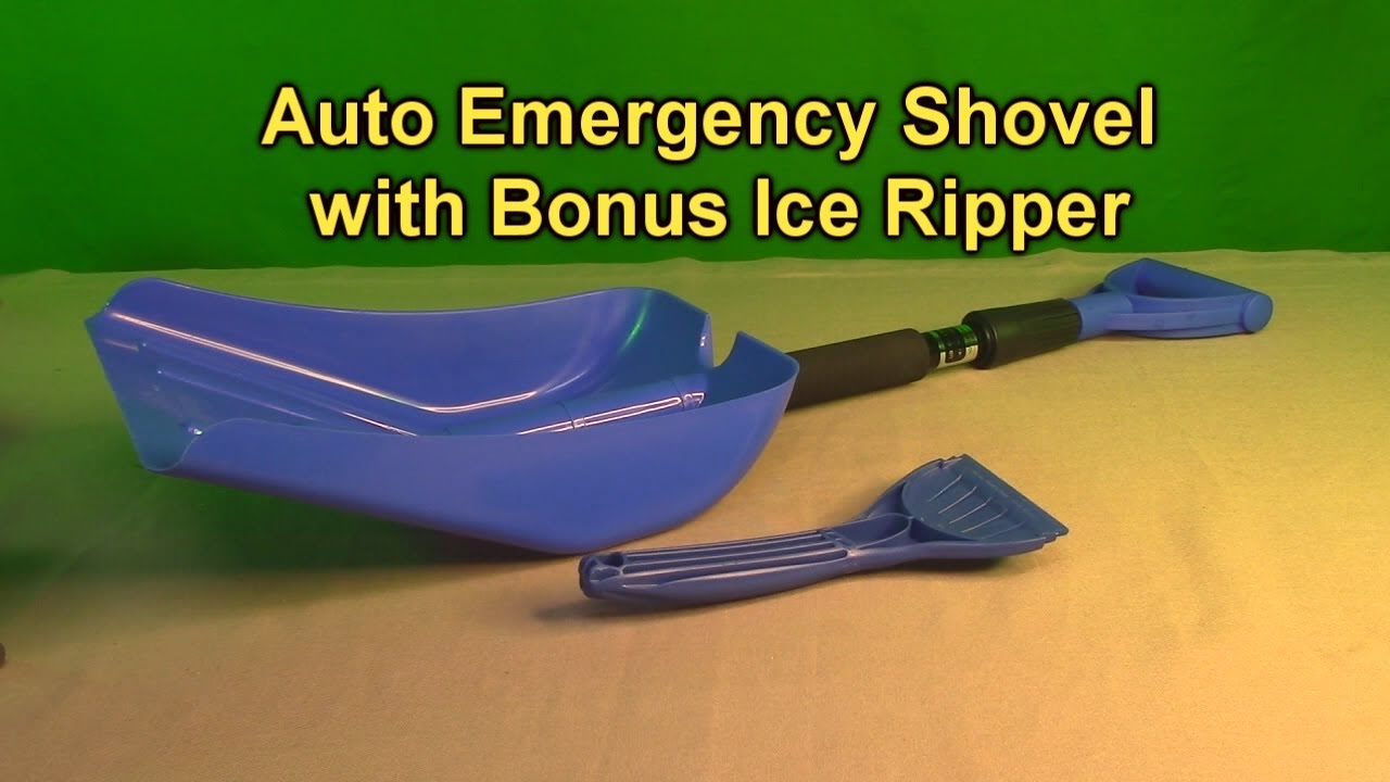 REVIEW SubZero Model 17297 Auto Emergency Shovel with Bonus Ice Ripper