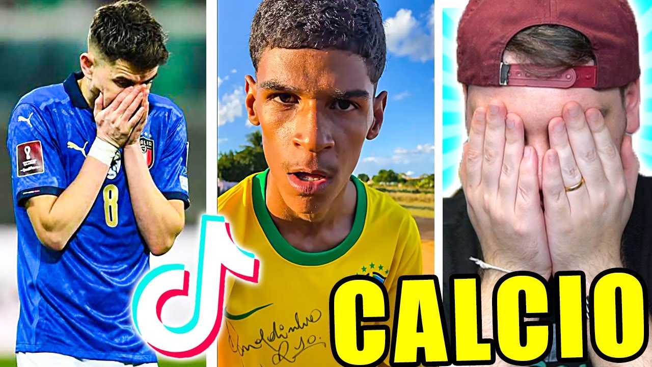 REAZIONE ai TIK TOK sul CALCIO - SPECIALE ITALIA-MACEDONIA