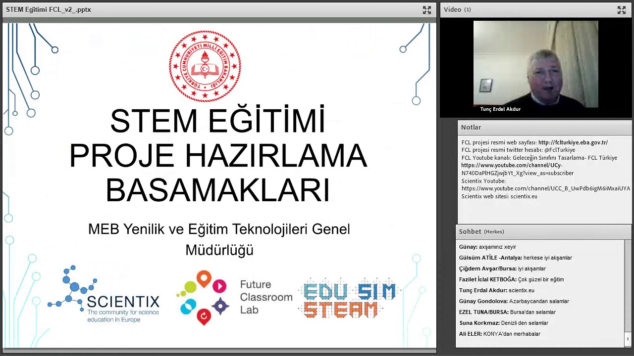 14 - Esnek &Ouml;ğrenme Alanlarında STEAM Eğitimi Uygulamaları 1 - STEM Eğitimi - Dr. Tun&ccedil; Erdal Akdur