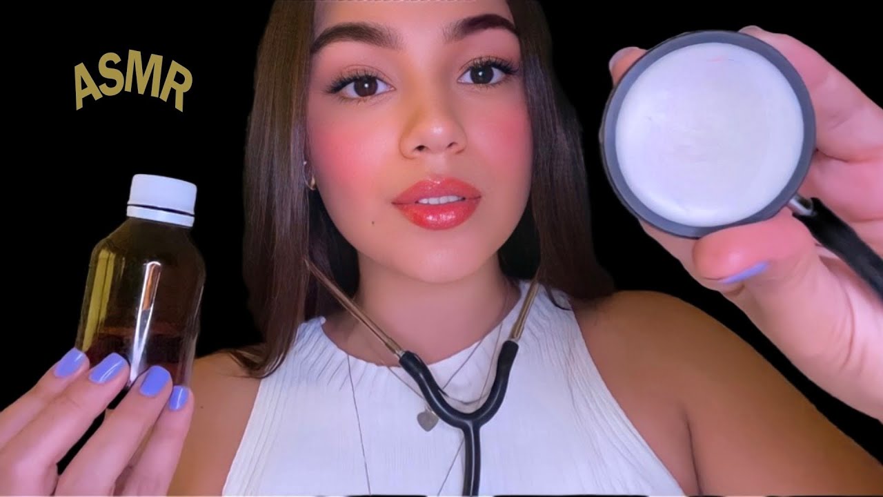 ASMR- M&Eacute;DICA DA NOITE TE EXAMINANDO | Sussurros