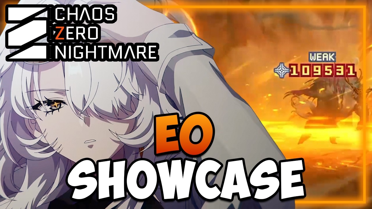 E0 NINE 100K DAMAGE IN 1 HIT I E0 Nine Showcase I Turn 6 100k+ DMG I Chaos Zero Nightmare