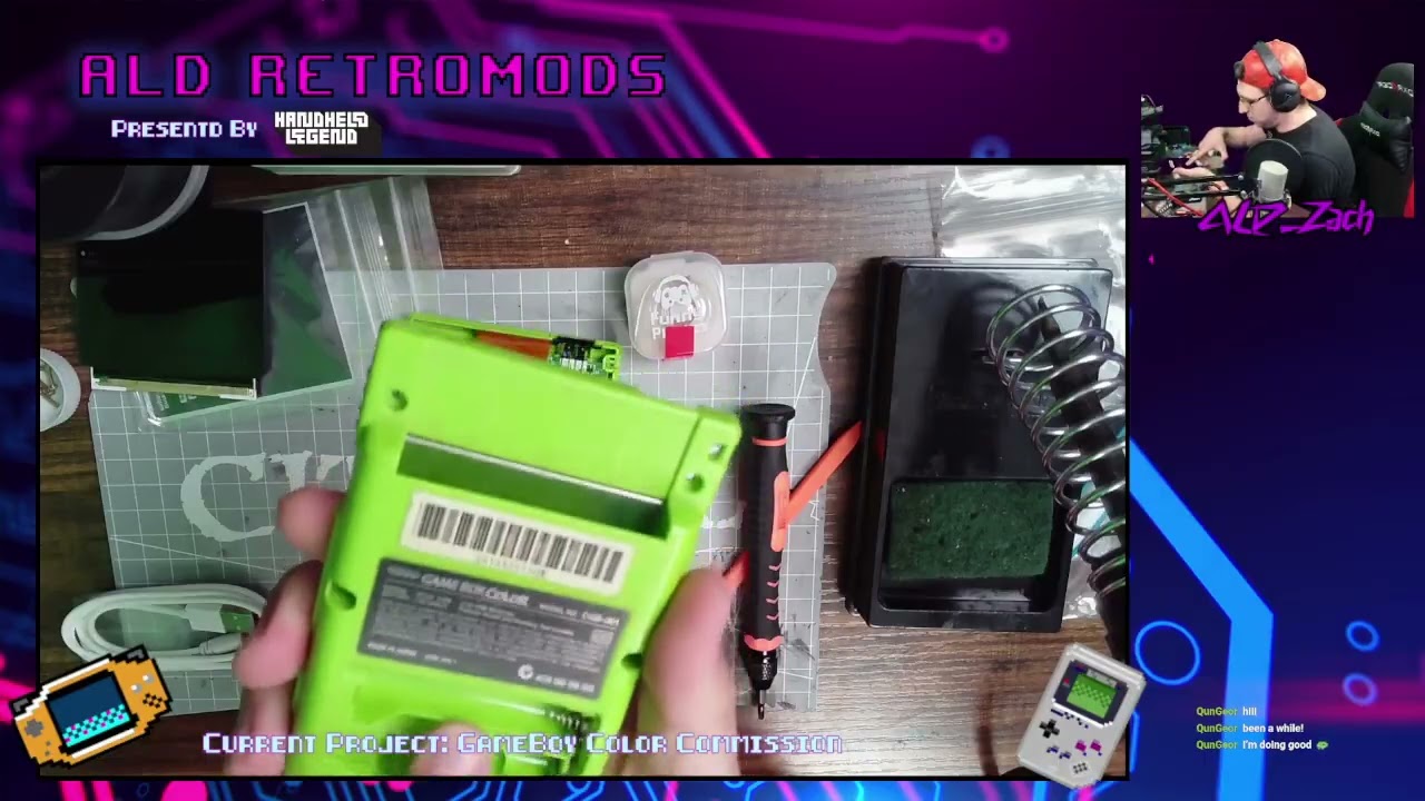 ALD Retromods Episode 3 - GameBoy Color Upgrade