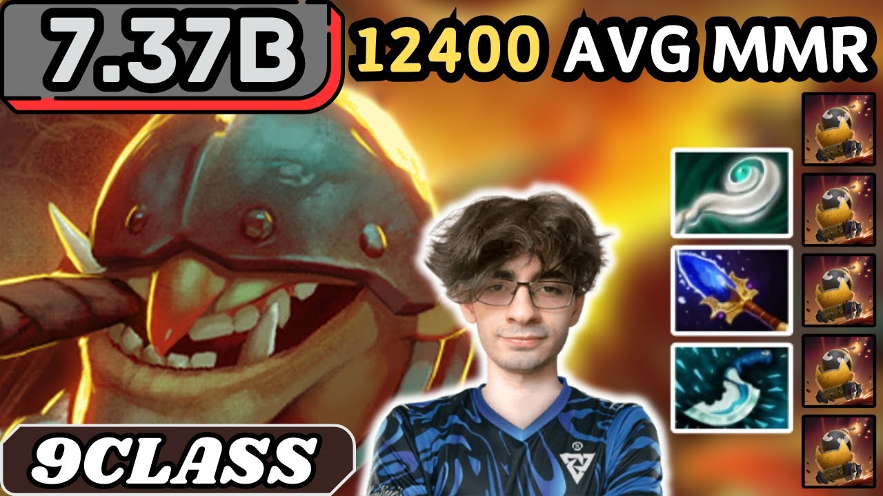 7.37b - 9Class TECHIES Soft Support Gameplay - Dota 2 Full Match Gameplay