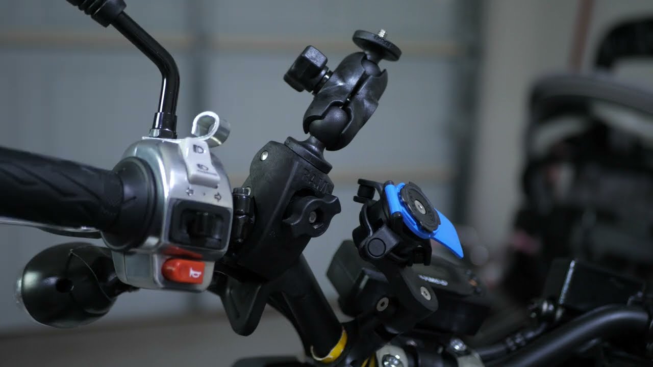 Easy RAM Mounts Setup for Motorcycles, Scooters and Bikes