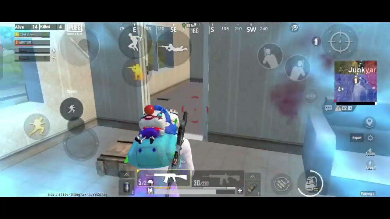 Full rush 😉 New gameplay akm an m416 glacier😍❤️