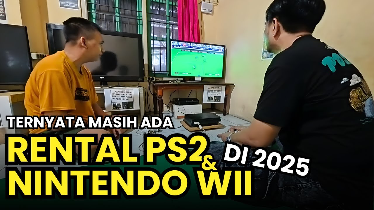 RENTAL PS2 & Nintendo Wii di Tahun 2025
