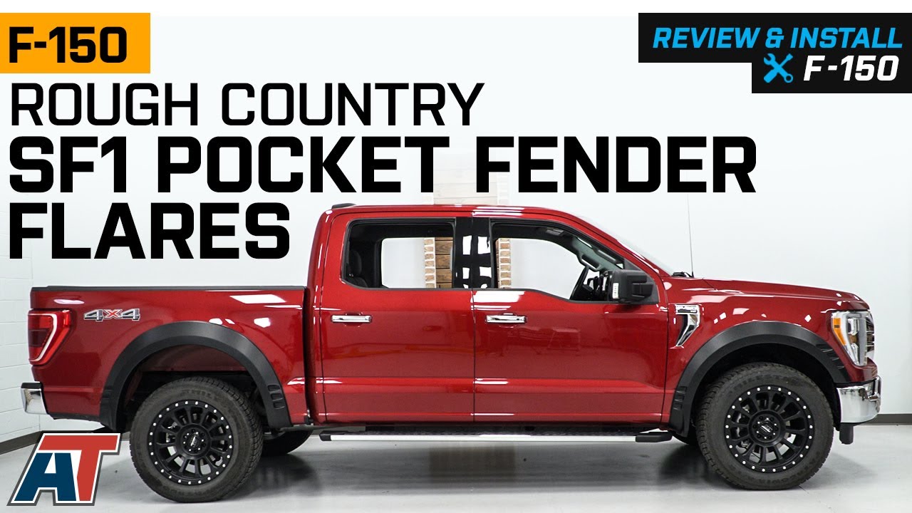 2021-2023 F-150 Rough Country SF1 Pocket Fender Flares Review & Install