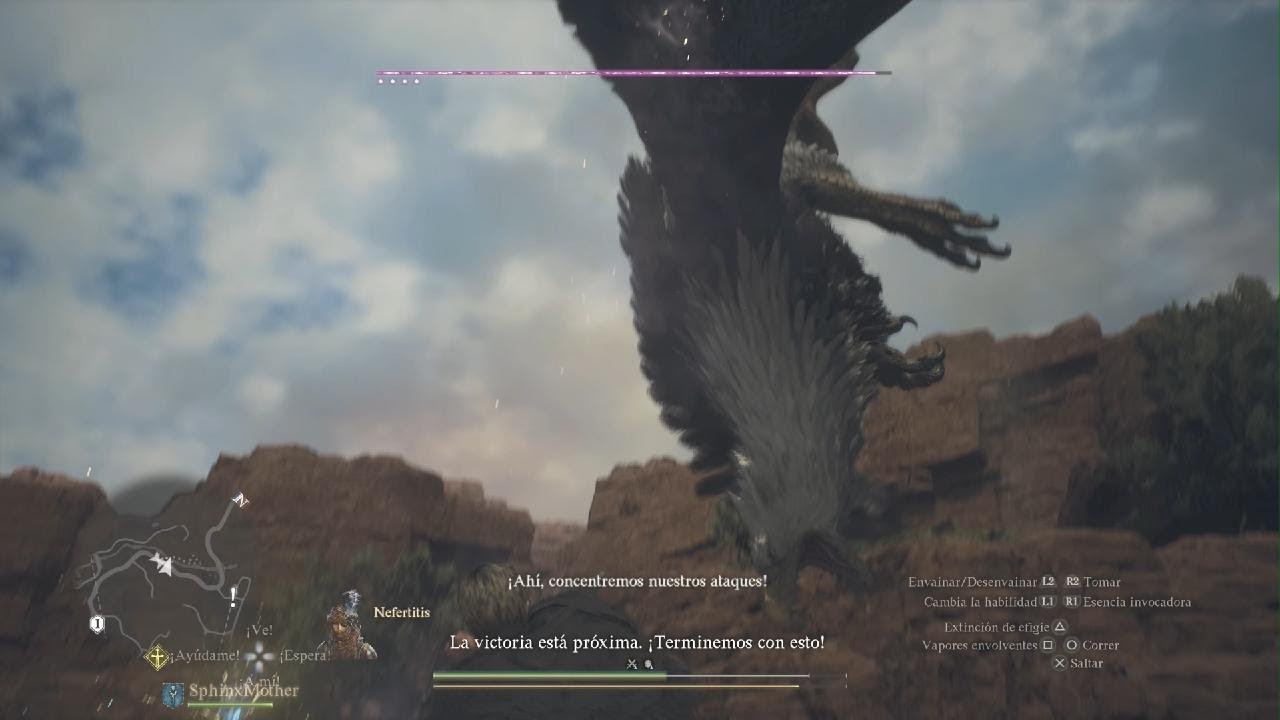 Enfrentamientos dobles en Dragon Dogma 2 #1 Quimera y Grifo