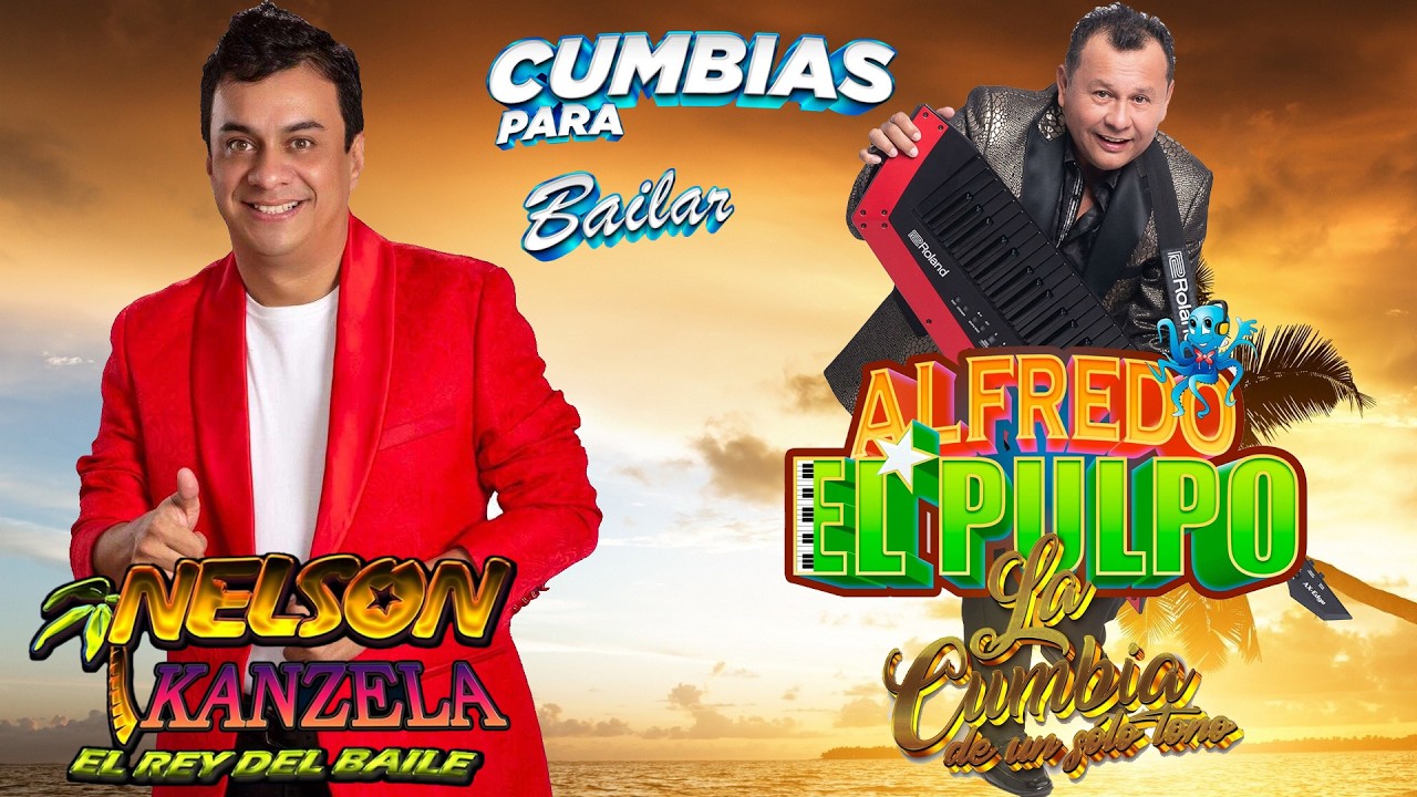 Alfredo el pulpo Y Nelson Kanzela 💃 Cumbias Inmortales💃  Cumbias Romanticas