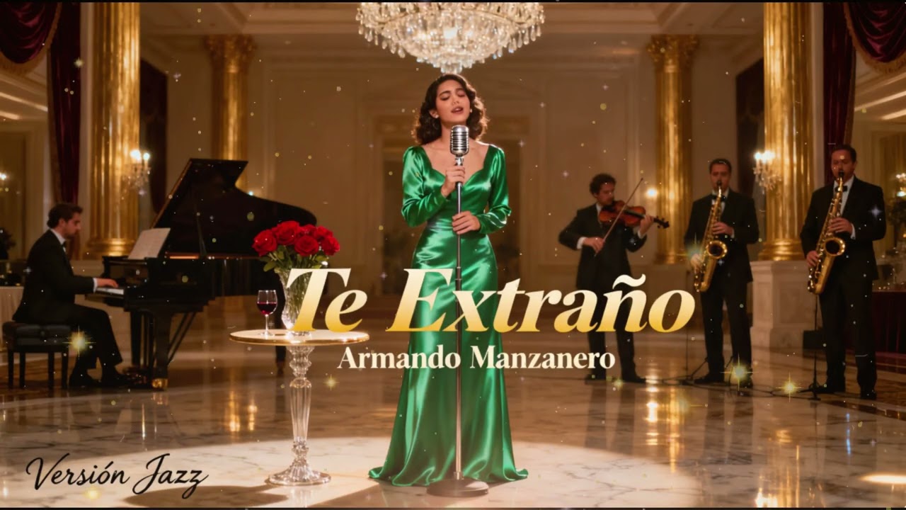 Te Extraño – Armando Manzanero | Cover Bolero Jazz | Jazz Latino Romántico y Elegante