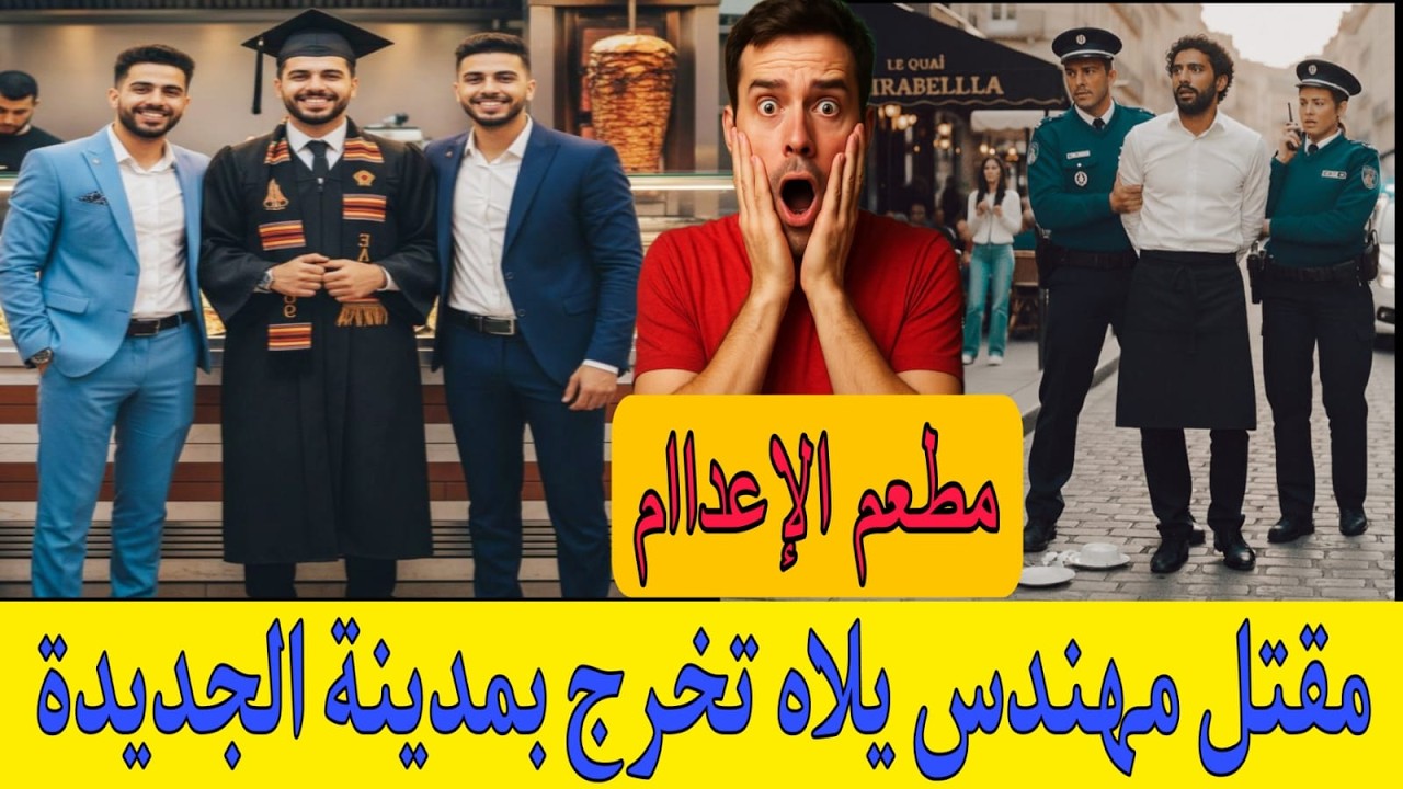 السرباي لي قت*ل مهندس معماري 😱 في حفلة بعد تخرجه بمدينة الجديدة كيفاش حصلوه ⚠️ من التخرج إلى المقبرة