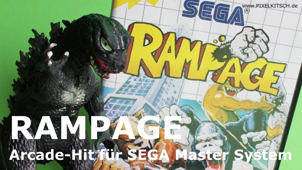 RAMPAGE für SEGA Master System / PIXELKITSCH Review