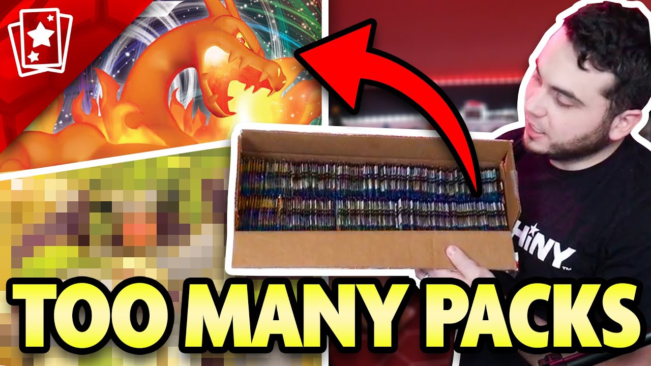 Opening Pokemon cards until I find a Rainbow Butterfree...