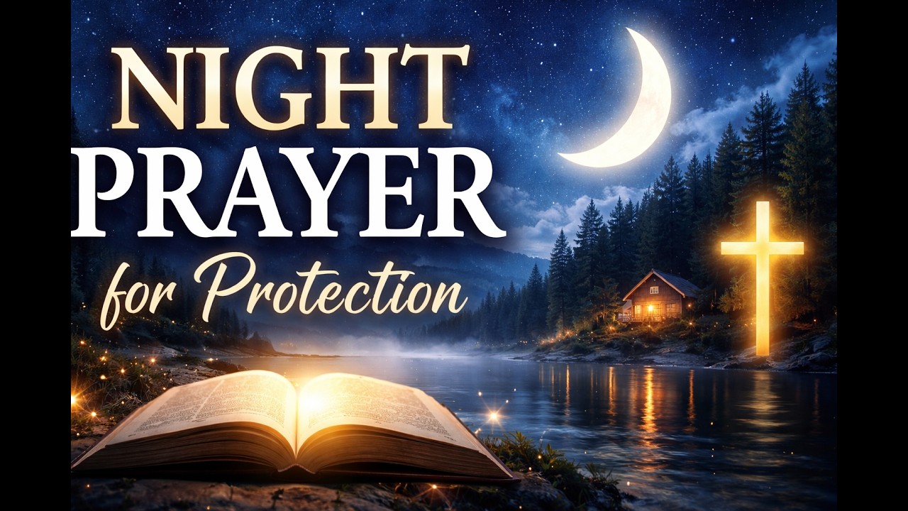Night Prayer for Protection | Fall Asleep with God's Word | Psalm 91