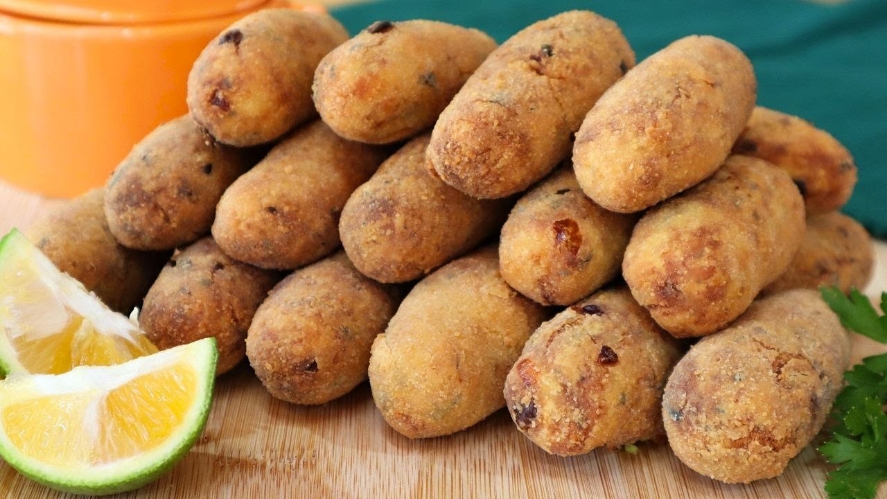 CROQUETE DE FRANGO PERFEITO - Receitas de Pai