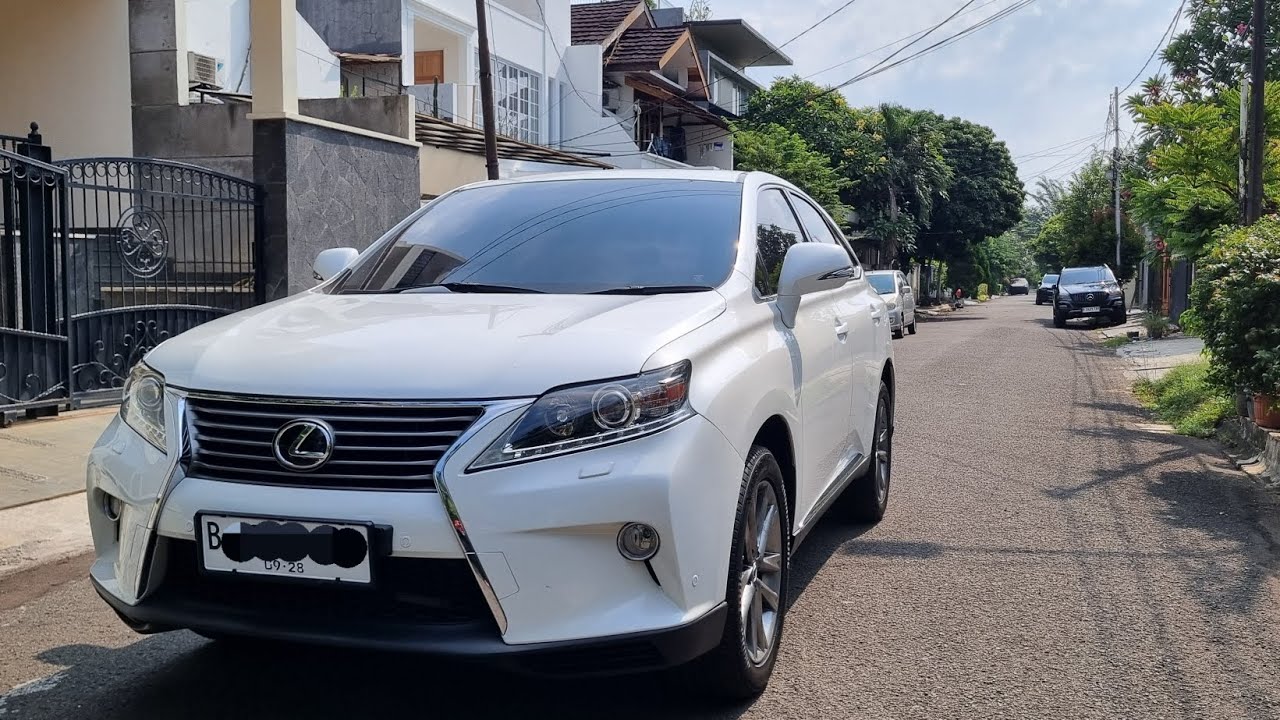 lexus rx270 fsport dijual