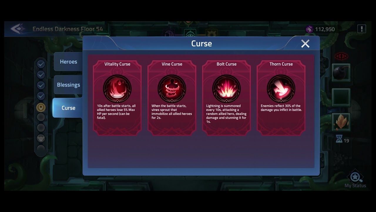 Mobile Legends Adventure endless darkness quick guide for 50+ floor progression