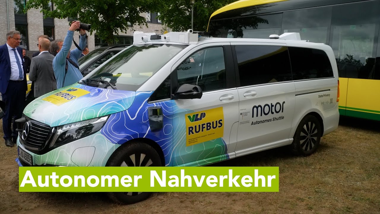 Fahren ohne Fahrer - Verkehrsgesellschaft Ludwigslust-Parchim etabliert autonomes Rufbussystem