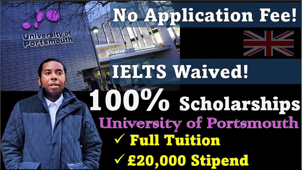 Никаких IELTS! Стипендии для бакалавров и докторантов в Портсмутском университете: 20 000 фунтов ...