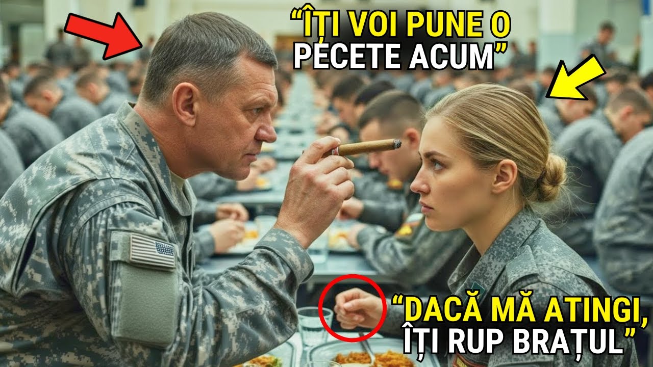 Colonelul a ars cu trabucul fruntea generalei — după 3 secunde i s-a rupt mâna sub ochii tuturor