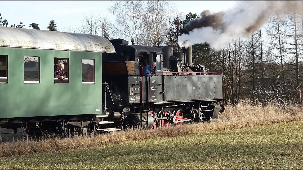 Driver&rsquo;s Eye View - Austrian Standard Gauge Steam - Return to Schwarzenau - the Thaya Valley Railway