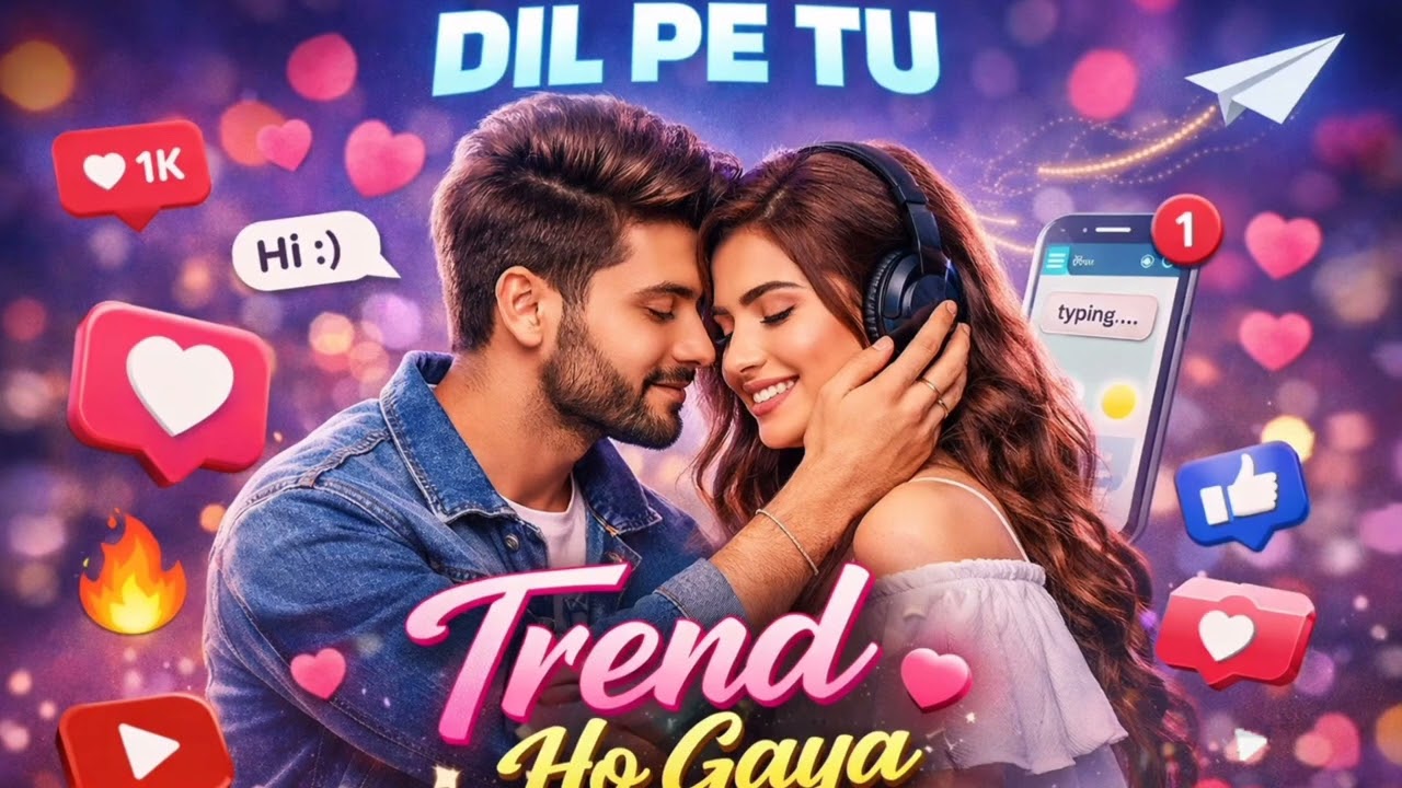 Dil Pe Tu Trend Ho Gaya ❤️ | New Hindi Love Song 2026 | TikTok Viral Romantic Track