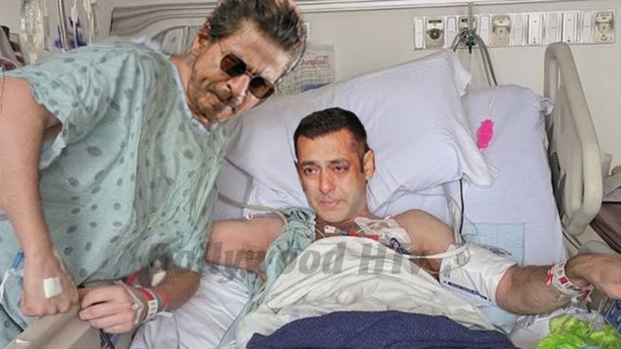 Shahrukh Khan Meets Salman Khan at Lilavati Hospital after Salman's Serious Rib Surgery