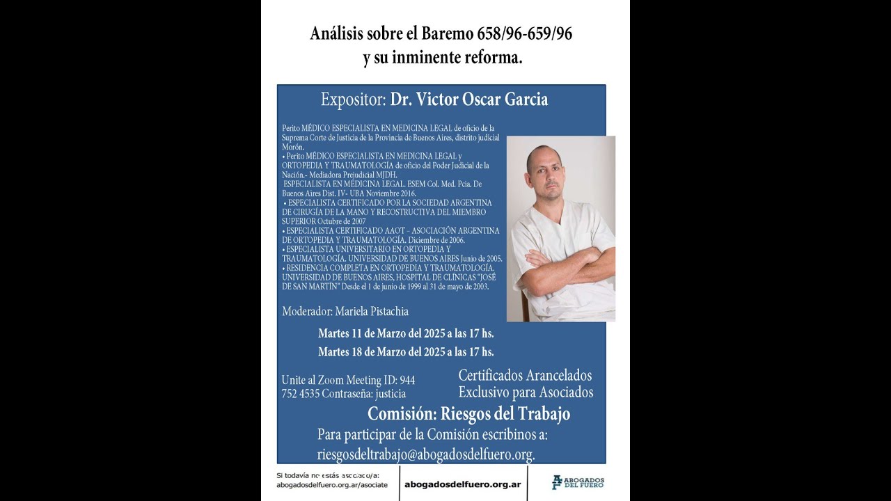 Análisis sobre el Baremo 658/96 y 659/96 y su inminente reforma - Abogados del fuero - PARTE 1
