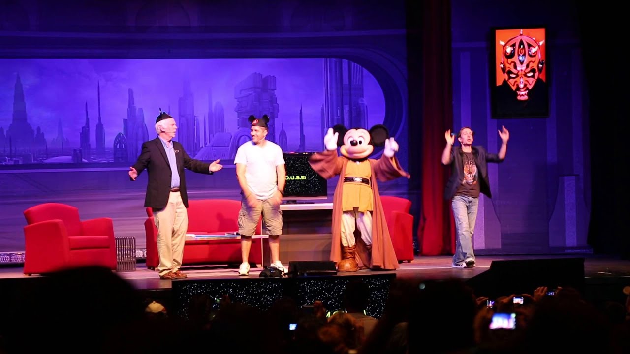 Jedi Mickey Speaks at Star Wars Weekends