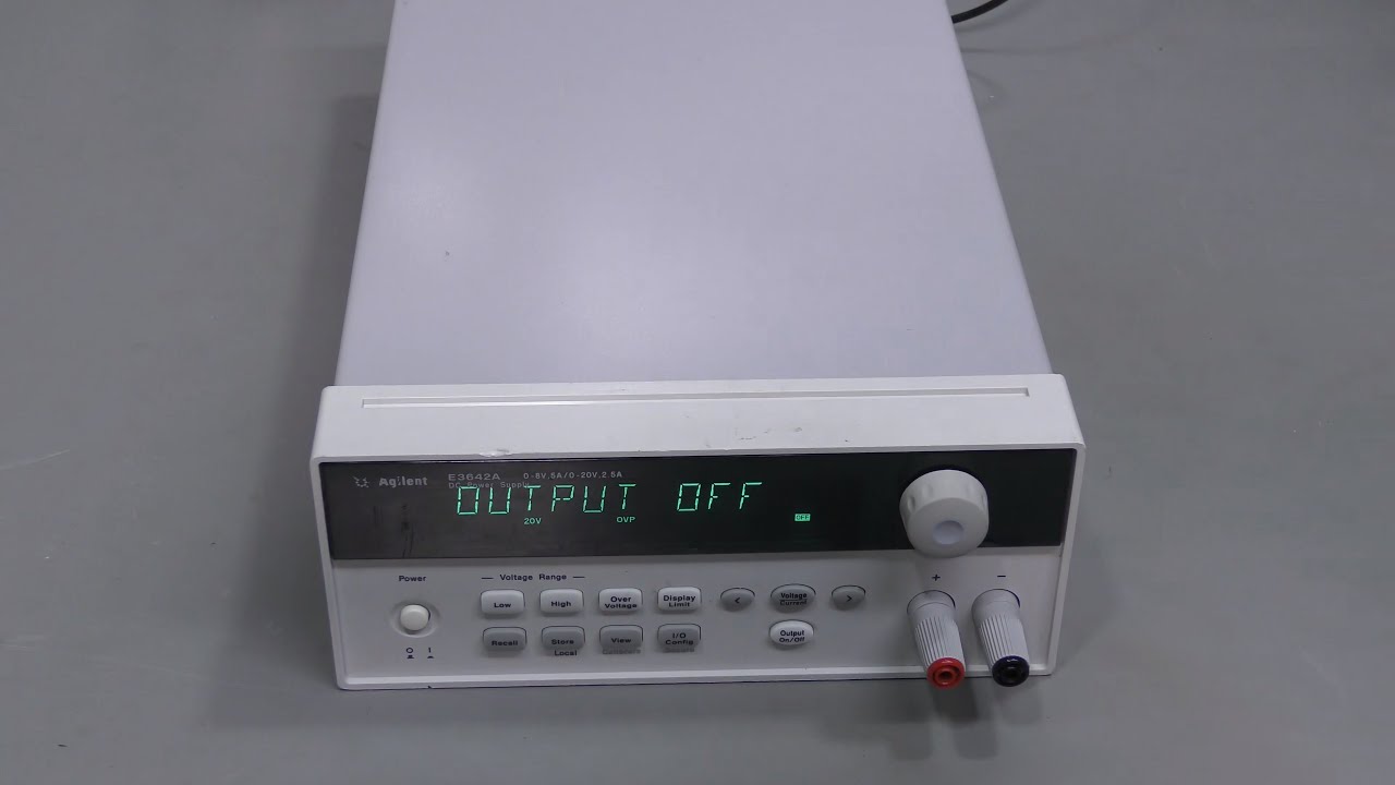 #137 - Agilent E3642A power supply repair