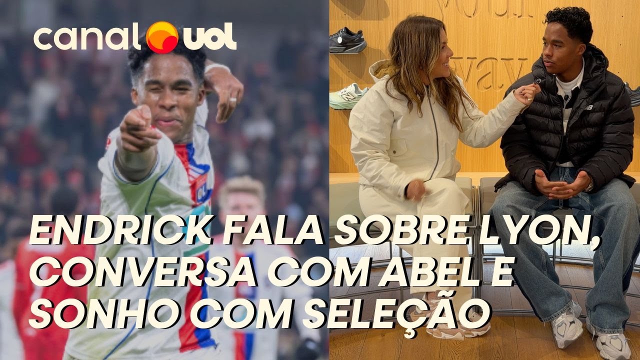 ENDRICK DETALHA CONVERSA COM ABEL E SONHA COM VAGA EM LISTA DE ANCELOTTI! ENTREVISTA COMPLETA