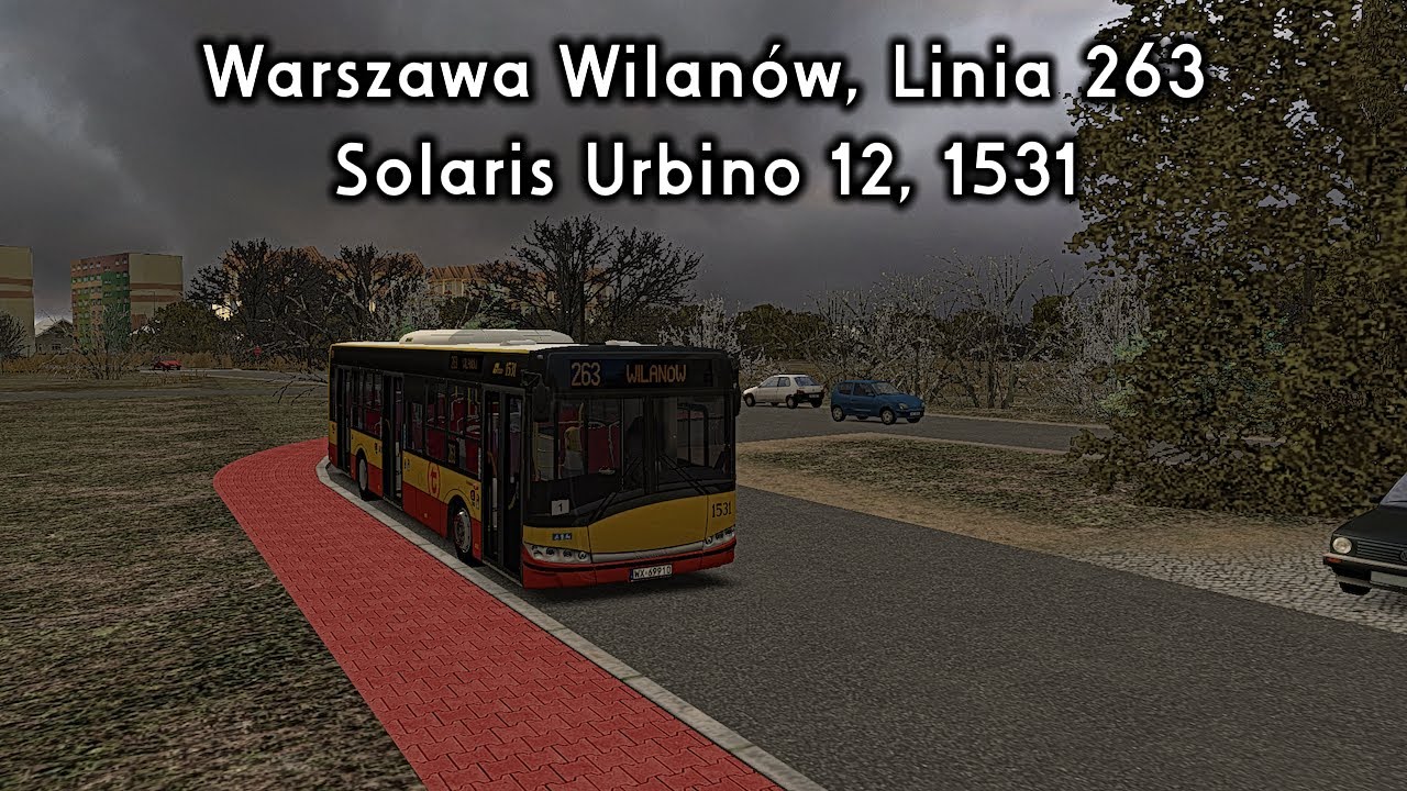 OMSI 2 1080p 60fps Warszawa Wilanów, Linia 263