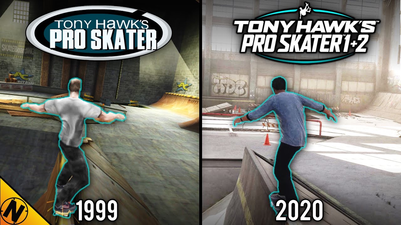 Pro Skater 1+2 от Tony Hawk против оригинала | Прямое сравнение