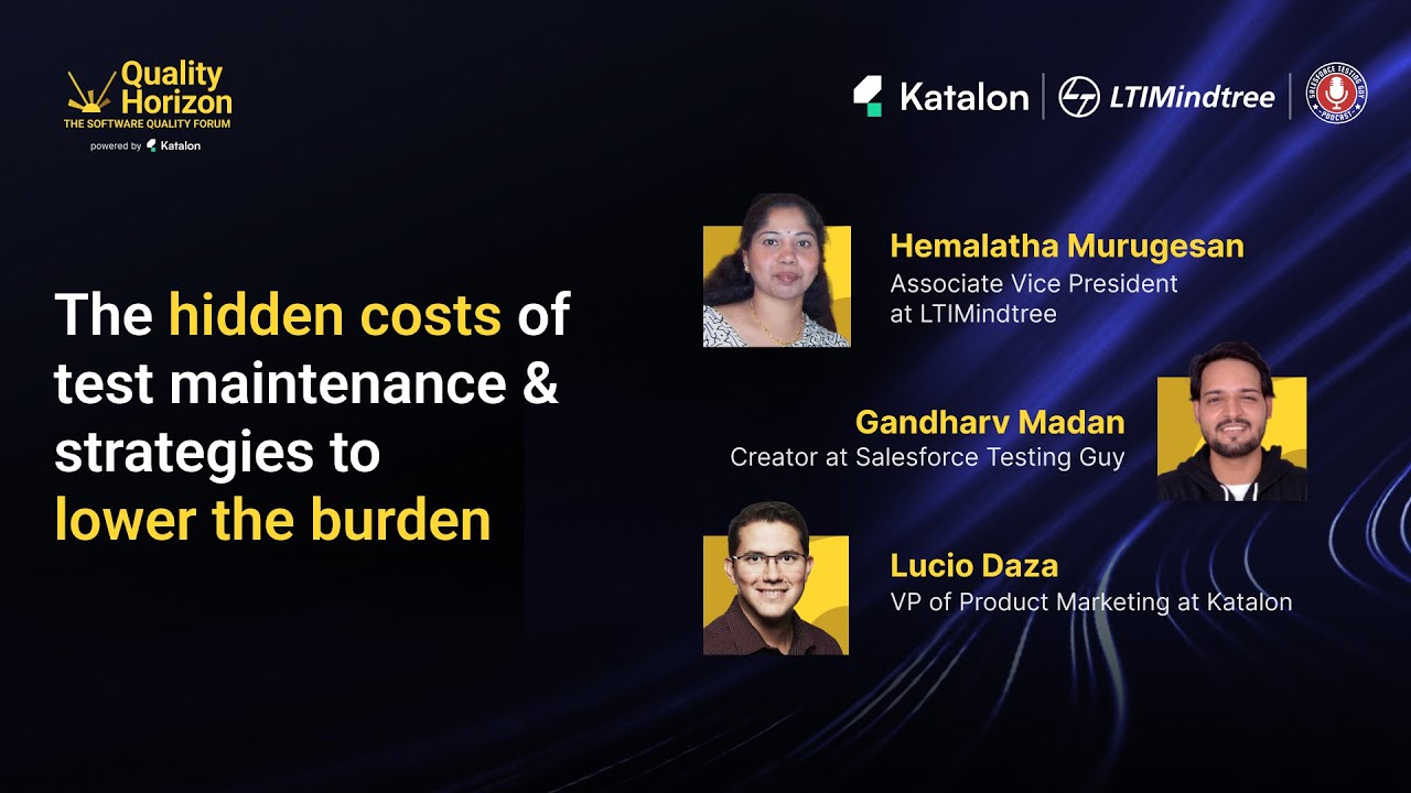 Quality Horizon | S2E2 | The hidden costs of test maintenance & strategies to lower the burden