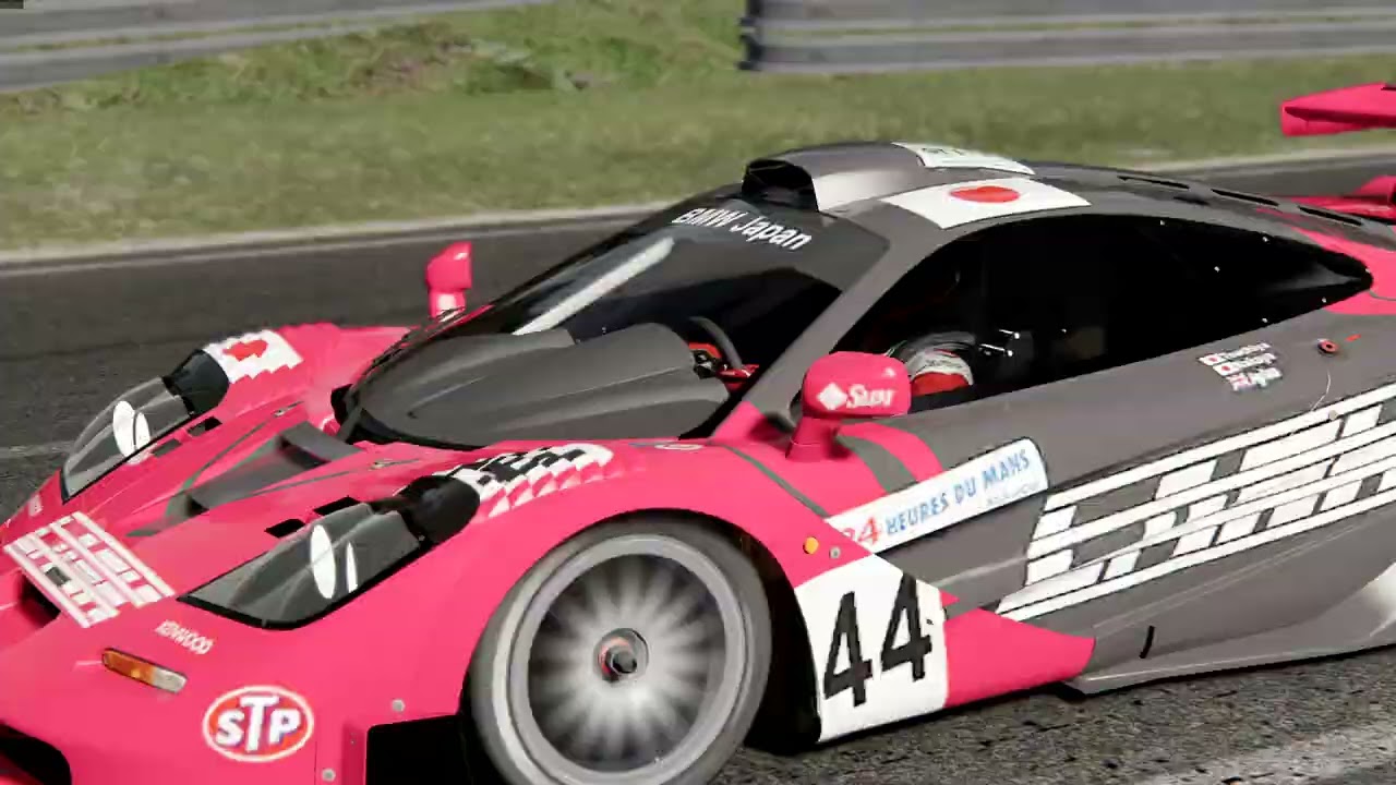 Assetto Corsa ACLM Le Mans 97 Test McLaren F1 GTR Longtail