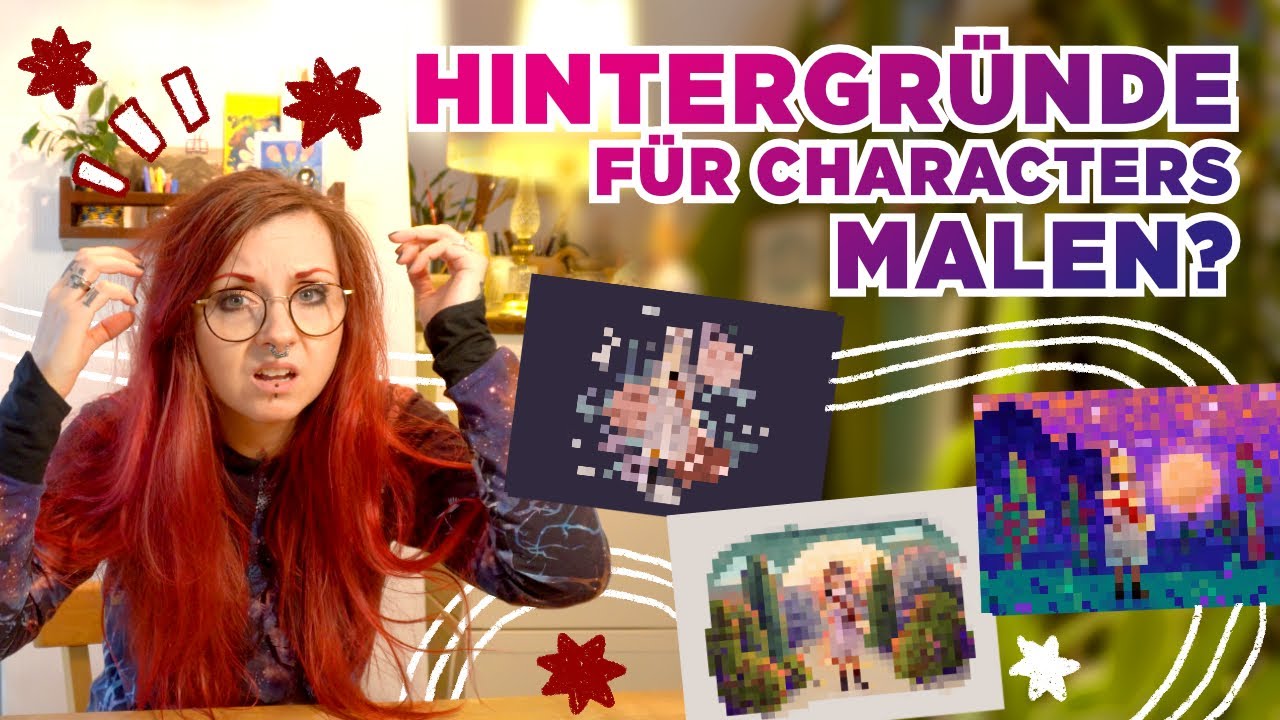 🎨 Hintergründe für deinen Character · So geht’s 🤗