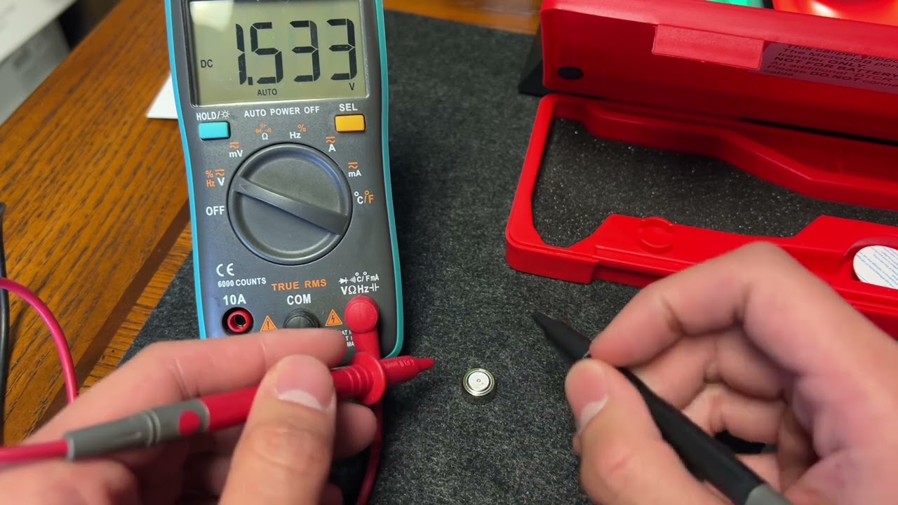 How to fix a malfunction jumping blinking VINCA digital caliper