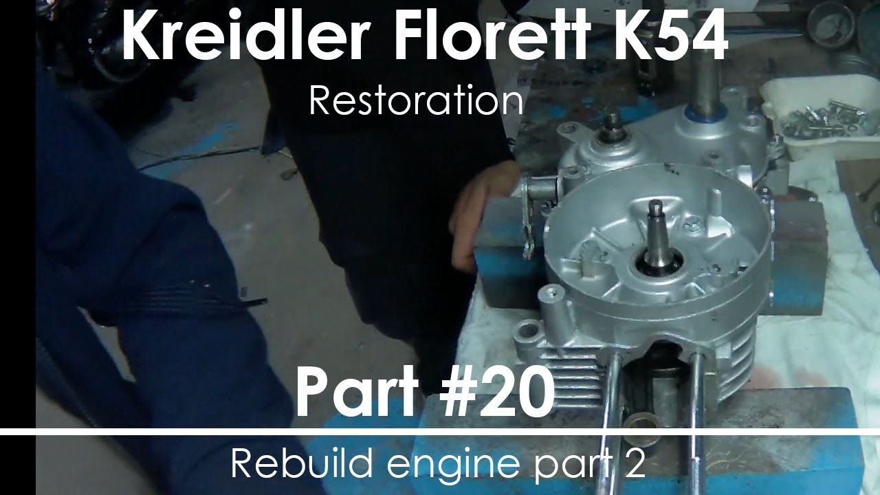 Kreidler Florett K54 - Часть №20 (Восстановление двигателя, часть 2)