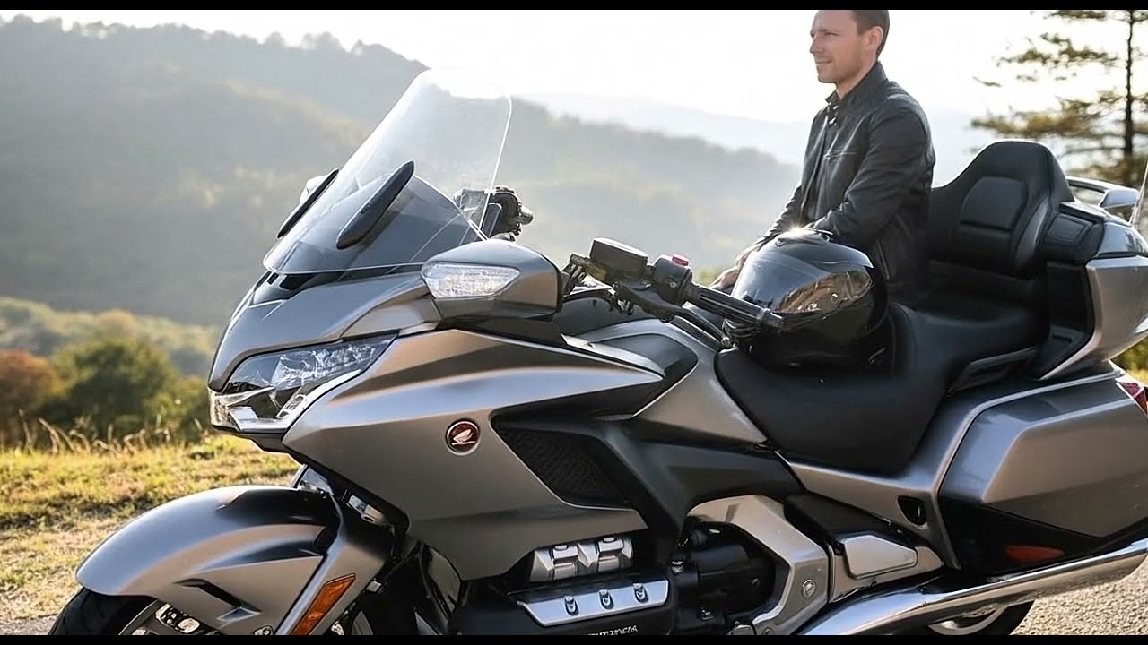 Honda Gl1800 Gold Wing Bagger — мощь и роскошь #автомобиль #мотоцикл