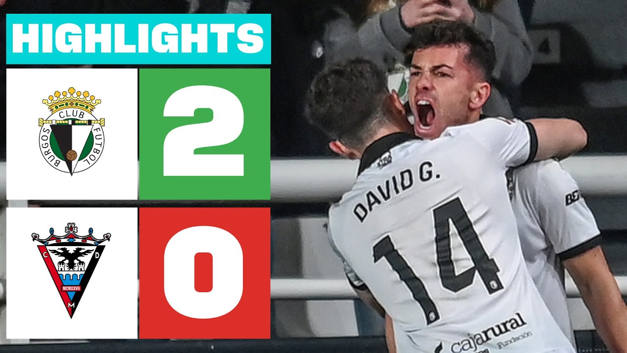 BURGOS CF 2 - 0 CD MIRANDÉS | RESUMEN LALIGA HYPERMOTION