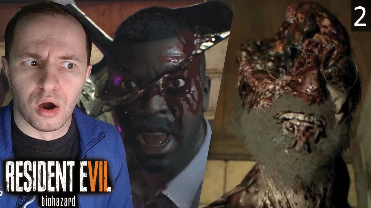 БИТВА В ГАРАЖЕ: Безумный Дед на машине! | RE7 #2 (Озвучка Team Raccoon)