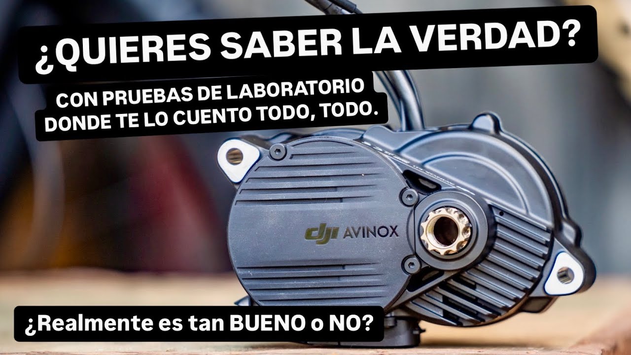 LA VERDAD DEL MEJOR MOTOR EMTB - Motor DJI AVINOX- PRUEBAS DE LAB. (E MTB EBIKE BICICLETA ELECTRICA)