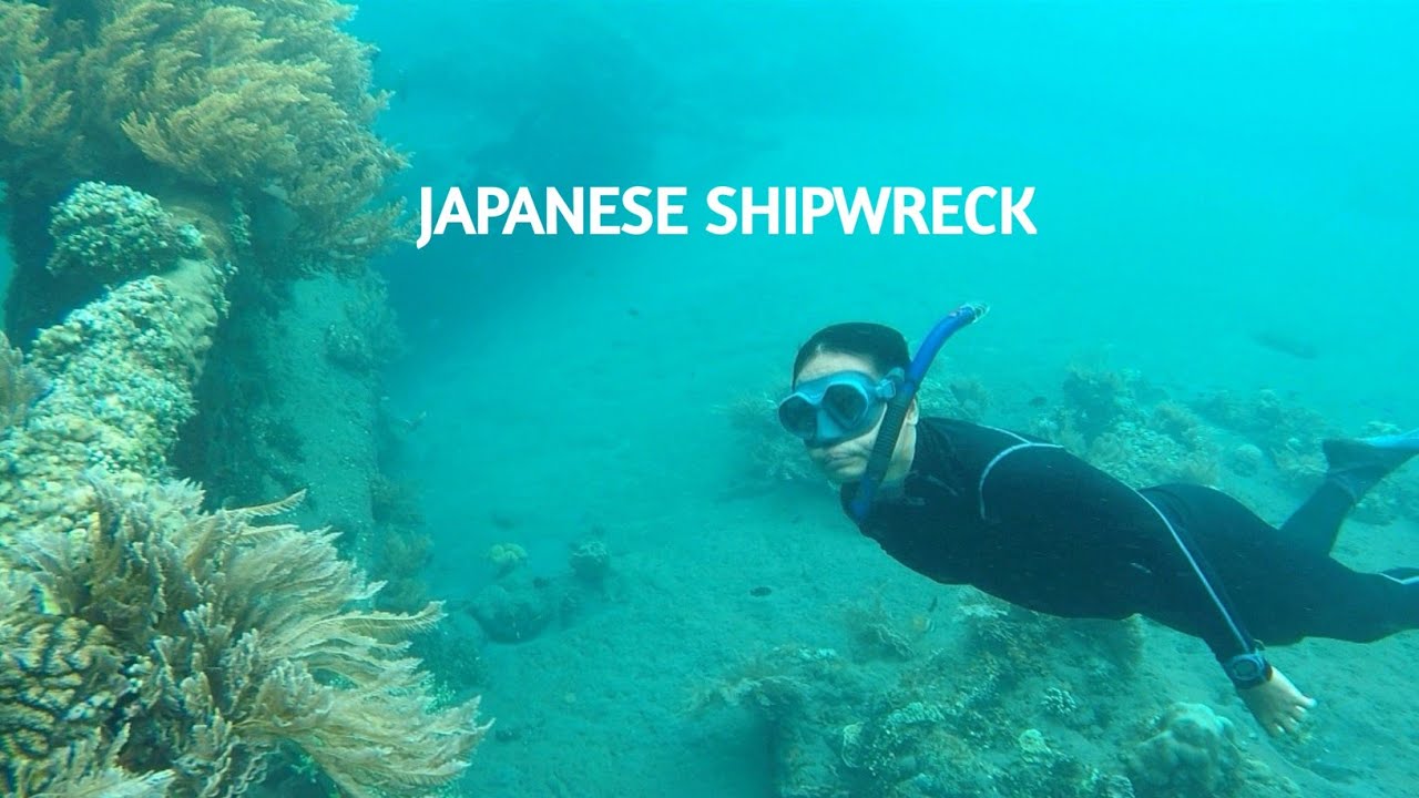 UNDERWATER - AMED BALI || JAPANESE SHIPWRECK