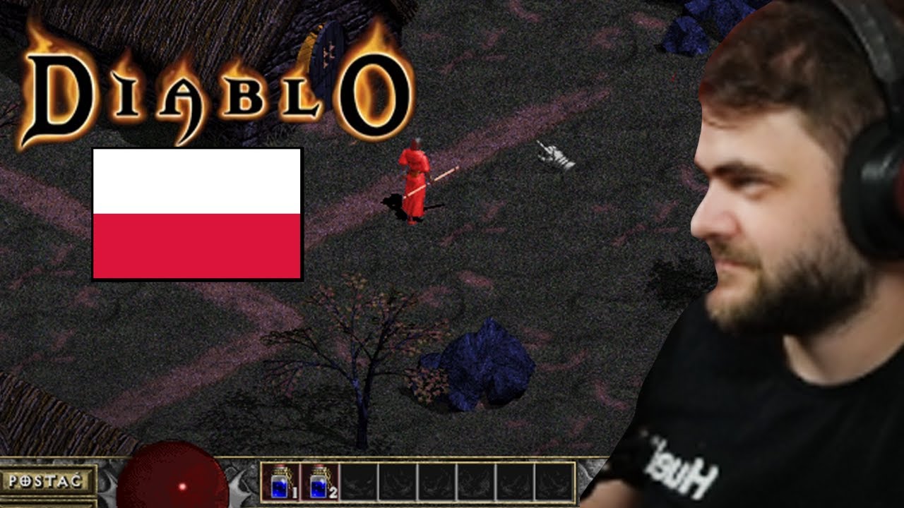Diablo 1 - Polski Dubbing, pierwsze dwie godziny grania *WCIĄGA* (Diablo 1 PL #1)