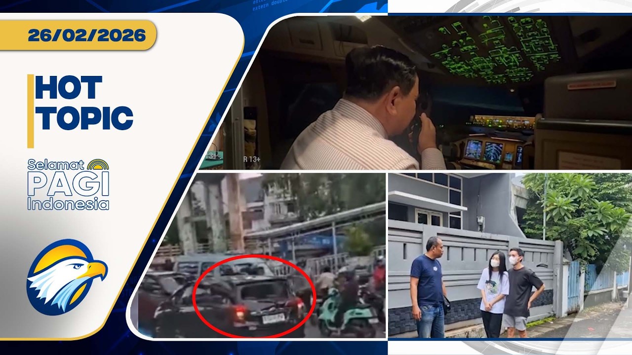 HOT TOPIC - Momen Unik Kunjungan Prabowo ke Yordania, Viral Mobil Ugal Ugalan di Jalan Raya